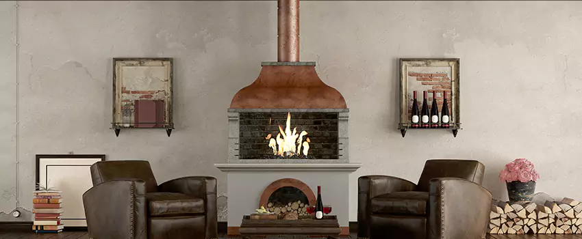 Thelin Hearth Products Providence Pellet Insert Fireplace Installation in Fort Hood, TX