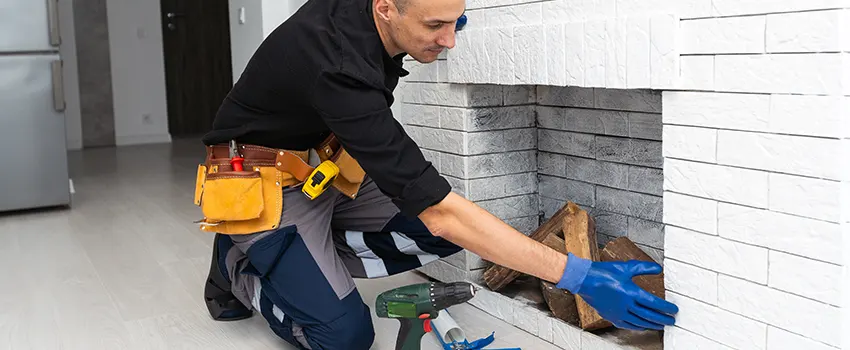 Fireplace Damaged Damper Frame Repair Services in Fort Hood, Texas