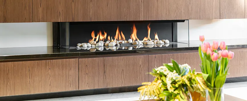 Double-height Fireplace Design Refurbishment in Fort Hood, Texas