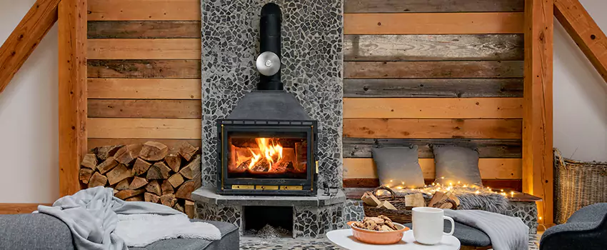 Thelin Hearth Products Direct Vent Gas Stove Fireplace Inspection in Fort Hood, Texas